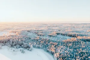 winter view in finland