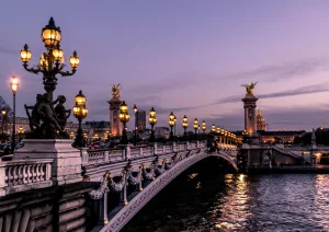 beautiful bridge in france